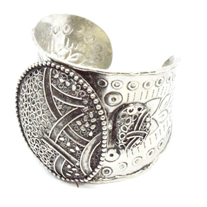 2027 Brazalete Ancho de Latón Hecho a Mano en India, Brazalete Chapado de Latón Hecho a Mano, Nueva Moda, Nuevas Pulseras de Alambre Enrollado, Joyería - Product Image 4