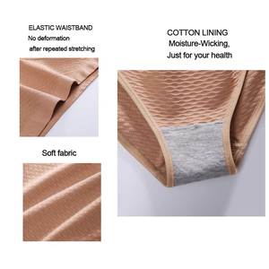 Culottes pour femmes à taille basse, sans couture, douces, respirantes, sexy, confortables, sous-vêtements quotidiens pour femmes - Product Image 4