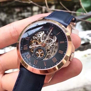 Nouvelle Montre Mécanique Automatique Squelette <span class=keywords><strong>Homme</strong></span> ME3054 2026 Luxe Étanche 50M Boîtier Acier Inoxydable Bracelet <span class=keywords><strong>Cuir</strong></span> - Product Image 3