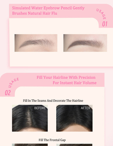 Baume à sourcils de marque privée teinture pour sourcils à grosse tête imperméable longue durée sans bavure brosse à sourcils avec logo personnalisé - Product Image 3