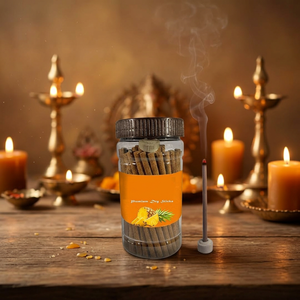Premium Dry Dhoop <b>Sticks</b> Jar Fragrance Incense <b>Sticks</b> for Meditation Prayer Home Hotel - Product Image 2