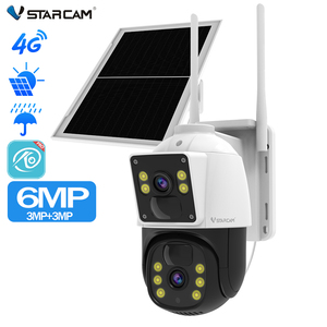 Vstarcam Bg66dr 4G <span class=keywords><strong>Zoom</strong></span> Ống Kính Kép Máy Ảnh Pin Năng Lượng Mặt Trời Sạc Điện Máy Ảnh Hỗ Trợ Tự Động Con Người Theo Dõi Kép Ánh Sáng 4G Mạng Cam - Product Image 1
