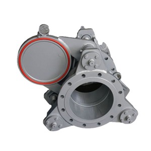 Válvula de Compuerta de Cadena con Brida Ciega de Acero Fundido con Actuador Eléctrico para Gas a Alta Temperatura para Uso Industrial - Product Image 5