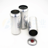 Boîtes de bière en aluminium personnalisées imprimées de 190 ml, 200 ml, 250 ml, 269 ml, 310 ml, 330 ml, 355 ml, 473 ml, 500 ml pour boissons gazeuses avec couvercles