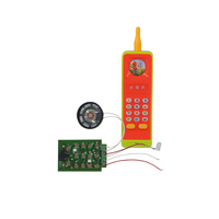 QQF C jouet pour enfants lumière musique PCB assemblage téléphone jouets PCBA OEM Circuit imprimé Acceptable accepter personnalisation CN;GUA Dina