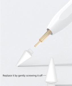 Stylet capacitif actif pour écran tactile, <span class=keywords><strong>compatible</strong></span> avec les tablettes métalliques, style crayon, <span class=keywords><strong>2</strong></span> en 1 - Product Image 6