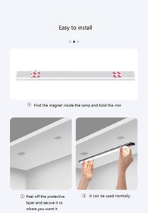 LED Tisch leuchten Smart Dimming Magnetic USB Wiederauf ladbare Lampen unter Schrank leuchten Bewegungs sensor Drahtlose LED-Lampen Ultra Thin - Product Image 6