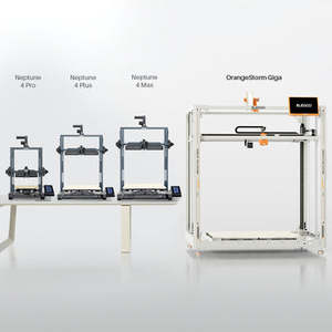 Imprimante 3D FDM OrangeStorm Giga industrielle à double extrudeur, nouvelle, automatique, garantie 1 an, volume d'impression 800x800x1000mm, verre trempé, USB - Product Image 5