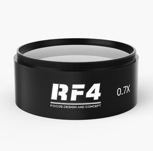 RF40.7X顕微鏡ガラスレンズ三眼顕微鏡補助オブジェクトレンズステレオズームバーローカメラ用 - Product Image 1