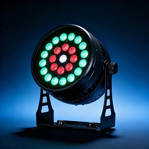 IP65 防水 LED 舞台灯 25 颗 4 合 1 SMD 25/45 °   镜头三环控制 DJ 俱乐部灯光 - Product Image 1