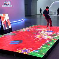 Système de jeu interactif LED en métal pour sols, équipement de fitness sportif pour parcs d'attractions commerciaux intérieurs et locations d'événements