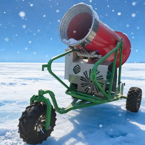Machine à neige artificielle d'extérieur, grande et moyenne, télécommandée, haute pression, construction métallique, pour station de ski et aire de jeux - Product Image 1