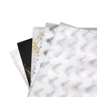 Papier d'emballage cadeau personnalisé recyclable imprimé avec logo personnalisé 2025, rouleau double face avec logo personnalisé pour chaussures et vêtements
