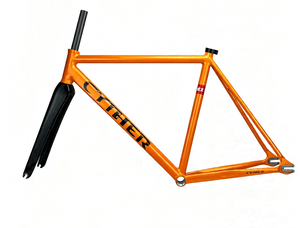 Ensemble de <span class=keywords><strong>cadre</strong></span> de vélo à vitesse fixe en aluminium CYPHER AL6061 700C pour vélo de piste avec fourche entièrement en fibre de carbone - Product Image 2