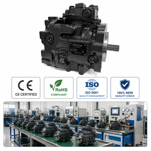 ชุดประกอบปั๊มไฮดรอลิกพัดลมรุ่นใหม่ 708-1T-00420 สำหรับรถดันดิน D275A-5D ใช้แทนปั๊มหลัก - Product Image 2
