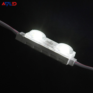 Nuevo Diseño de Módulo de Luz de Alta Luminosidad 160LM/W, Módulos LED de 12V para Publicidad, 0.72W, IP68, 7000K, Módulo LED de 2 Lentes para Señalización Exterior - Product Image 1