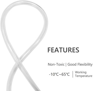 Customized Wholesale PVC clear Transparent Water <strong>Hose</strong> <strong>1</strong>/<strong>8</strong> Inch Vinyl Flexible Suction <strong>Hose</strong> - Product Image 4