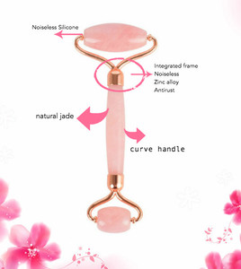 Rodillo Facial de Cuarzo Rosa Portátil y Gua Sha para Masaje Facial, Corporal y de Cuello, el Más Vendido en Amazon, Completo con Caja - Product Image 4