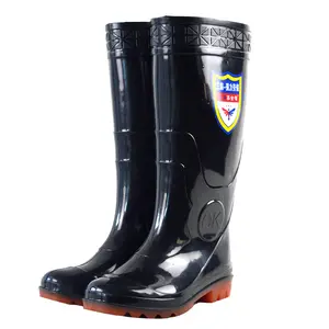 Safety Gumboots, Rubber rainboots, Cheap PVC Wellington Rain Boots with factory price and fast delivery