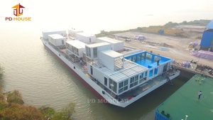 Prefab di động hiện đại giá tốt Modular khách sạn vô tận biển vận chuyển <span class=keywords><strong>container</strong></span> hồ bơi với hệ thống lọc và sưởi ấm - Product Image 5