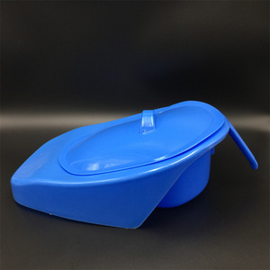 Coussinets de lit jetables - Bol de toilette en plastique avec couvercle et poignée pour personnes âgées, femmes enceintes, bol de collecte d'urine - Product Image 5