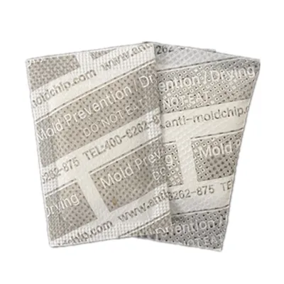 DMF Free desiccant double sided adhesive drying card