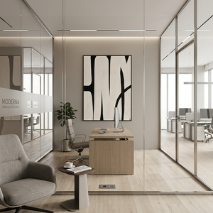 Pintura al Óleo Abstracta Blanca y Negra Hecha a Mano sobre Lienzo, Arte de Pared Moderno Minimalista, Obra de Arte Contemporánea Grande para Decoración de Sala de Estar - Product Image 5