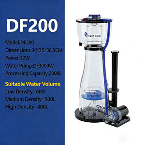 Écrémeur de protéines <span class=keywords><strong>AQUA</strong></span> EXCEL DF200 DC24V 32W avec pompe externe DC et anti-débordement pour aquarium de récif de 158 gallons (600L) - Product Image 5