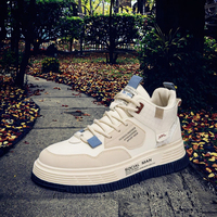 Chaussures d'hiver décontractées pour hommes, haute qualité, respirantes, style marche, confortables, semelle intérieure en PU et caoutchouc, doublure en maille souple, rehaussantes