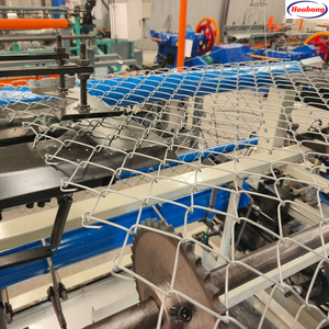 Hiệu suất cao dây lưới làm cho máy móc tự động Chuỗi liên kết hàng rào thiết bị - Product Image 5