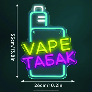 Panneau publicitaire intérieur en acrylique néon LED pour tabac, affichage lumineux haute luminosité, lumière ambiante, 5V 12V, personnalisable - Product Image 3