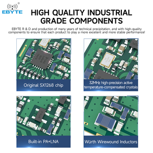 โมดูลตัวรับส่งสัญญาณ E32-400M33S ไร้สาย16กม. Lora 470MHz, โมดูลตัวรับส่งสัญญาณ SX1268 33dBm ODM - Product Image 3