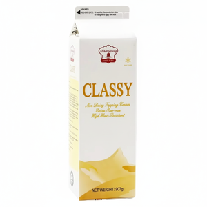 Crème Non Laitière en Gros pour Boulangerie, Utilisation OEM/ODM, Crème Non Laitière Halal Classy Whip 1KG pour Desserts, Fournisseur Export - Product Image 1