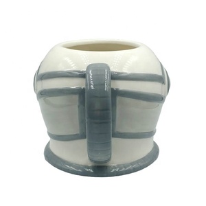 Novedad <span class=keywords><strong>astronauta</strong></span> diseño grande de cerámica taza de cerveza con mango para vacaciones bebiendo - Product Image 2