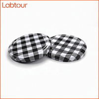 Bouchons métalliques torsadés 63mm 80mm anti-fuite, anti-enfants, écologiques, de qualité alimentaire, à ouverture facile pour bouteilles de vin et bocaux en verre 5ml