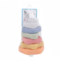 6 pièces jouets pour enfants coloré bébé apprentissage éducatif doux géométrique blocs de construction jouets empilables avec couineur