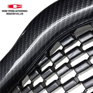 Grille supérieure de pare-chocs avant 53111-52500, grille en nid d'abeille, pièces de rechange pour Toyota <span class=keywords><strong>Yaris</strong></span> <span class=keywords><strong>2012</strong></span>, grille de voiture en plastique noir - Product Image 4