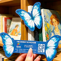 Tarjetas de Agradecimiento Personalizadas con Diseño de Marca y Forma Troquelada, Impresas para Promoción, Venta al Por Mayor