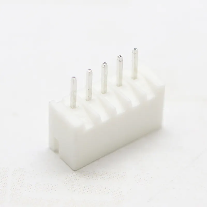 Vertical wafer connector 2.0mm pitch positions 02-16 pin single row through hole male plug header wire to board molex connector