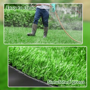 <span class=keywords><strong>Gazon</strong></span> <span class=keywords><strong>synthétique</strong></span> PE ignifuge facile à <span class=keywords><strong>nettoyer</strong></span>, directement de l'usine, pour sols sportifs commerciaux, intérieur/extérieur, <span class=keywords><strong>gazon</strong></span> doux et imperméable - Product Image 3