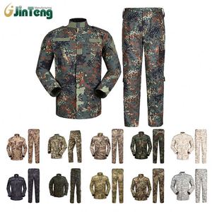 JINTENGカスタマイズポリエステルコットンニット通気性戦術ズボンギア迷彩セキュリティ屋外戦闘制服 - Product Image 6