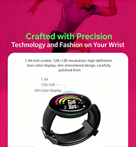 <span class=keywords><strong>Reloj</strong></span> Inteligente con Monitor de Actividad Física, Pantalla TFT TPU, Resistente al Agua IP65, Monitor de Frecuencia Cardíaca y Calorías, <span class=keywords><strong>7</strong></span> Días de Autonomía de la Batería, Recordatorios Inteligentes - Product Image 2