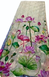 ผ้าชิญอนพิมพ์ลายดิจิทัลคุณภาพพรีเมียม น้ำหนักเบา 150 GSM สำหรับตัดเย็บเสื้อผ้าและชุดเดรส - Product Image 6