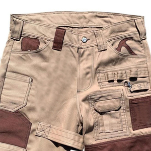 DiZNEW Streetwear Patchwork Cargo Pants <strong>Jogging</strong> Embroidered Outdoor Tactical Pants Cargo Pants - Product Image 3