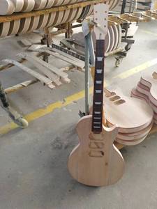 <span class=keywords><strong>Guitarra</strong></span> Eléctrica Distribuidora con Tapa Flameada, 6 Cuerdas, Mástil de Arce, Humbucker, Instrumento de Cuerdas, Color Negro, OEM - Product Image 6