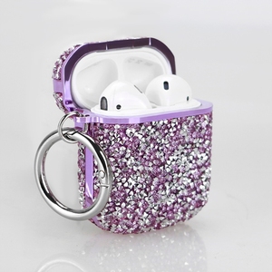 Funda para auriculares <span class=keywords><strong>airpods</strong></span> <span class=keywords><strong>pro</strong></span> <span class=keywords><strong>1</strong></span> y 2 3, funda con brillantes y diamantes grandes, a la moda, 2020 - Product Image 2