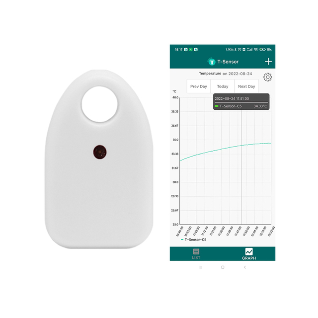 Portable Smart Ble App Wireless Hygrometer Digital Household Room Indoor Thermometer