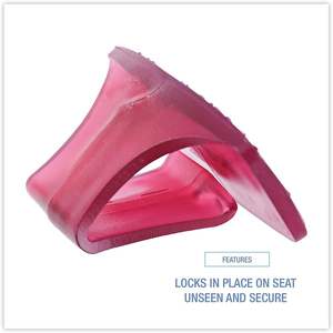 Désodorisants pour urinoirs Boardwalk EBCP012I072M01AAS8000, parfum pomme épicée, clip pour cuvette rouge, 12 par boîte - Product Image 5