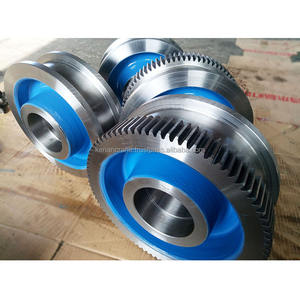Forged Steel Crane <b>Wheel</b> Diameter 300mm 400mm 500mm Crane <b>Wheel</b> for Gantry Bridge Cranes - Product Image 2