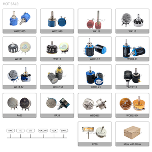 <span class=keywords><strong>New</strong></span> wdd35d4c1-90 độ 1K 2K 5K 10K chính xác dẫn điện nhựa ROTARY Potentiometer biến duy nhất biến điện trở - Product Image 4